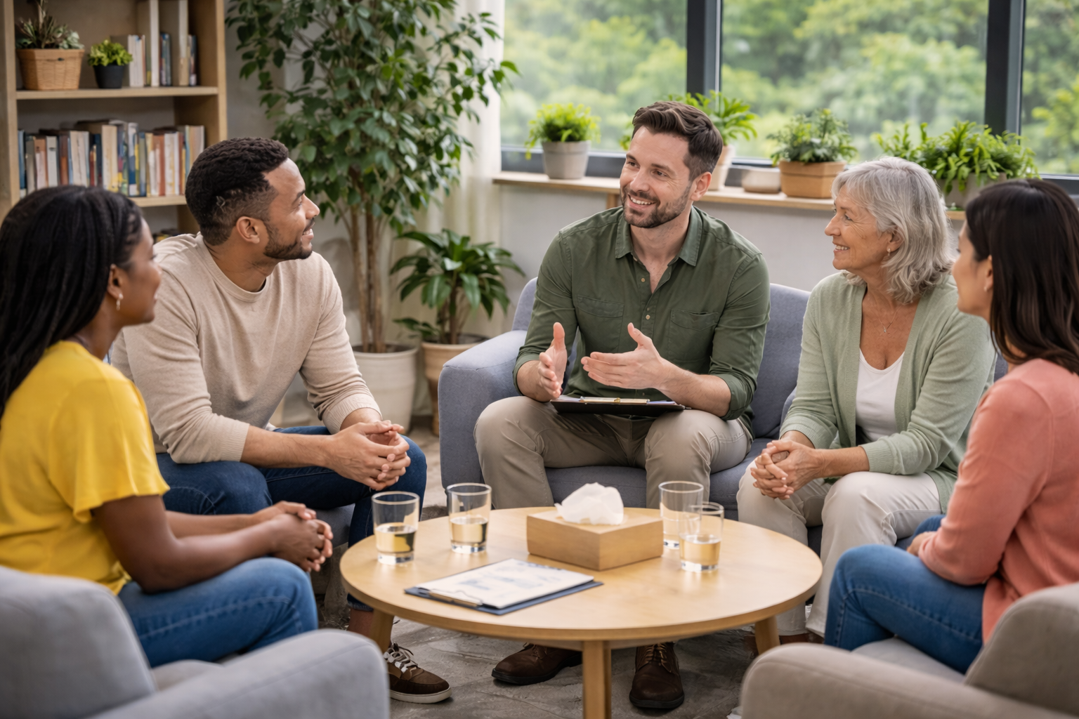 Adults scheduling an ADHD treatment appointment with a therapist in Columbus, Ohio