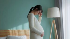 how long can postpartum depression last? It can last for weeks and requires professional care