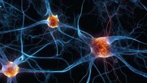 Does Weed Kill Brain Cells hero image of brain cells firing.