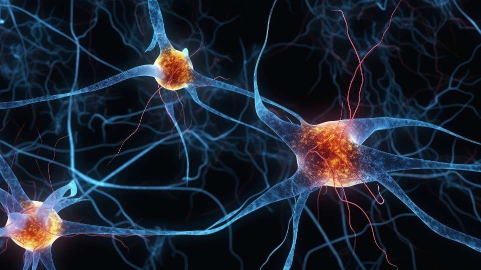 Does Weed Kill Brain Cells hero image of brain cells firing.