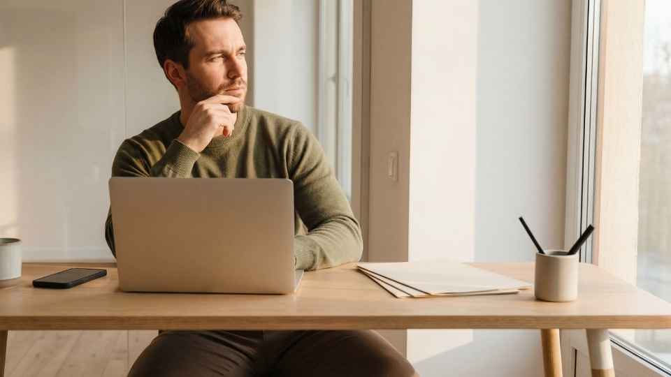 Panic Attack Physical Symptoms can resemble heart attack ones, this man thinks about the difference while researching them online.