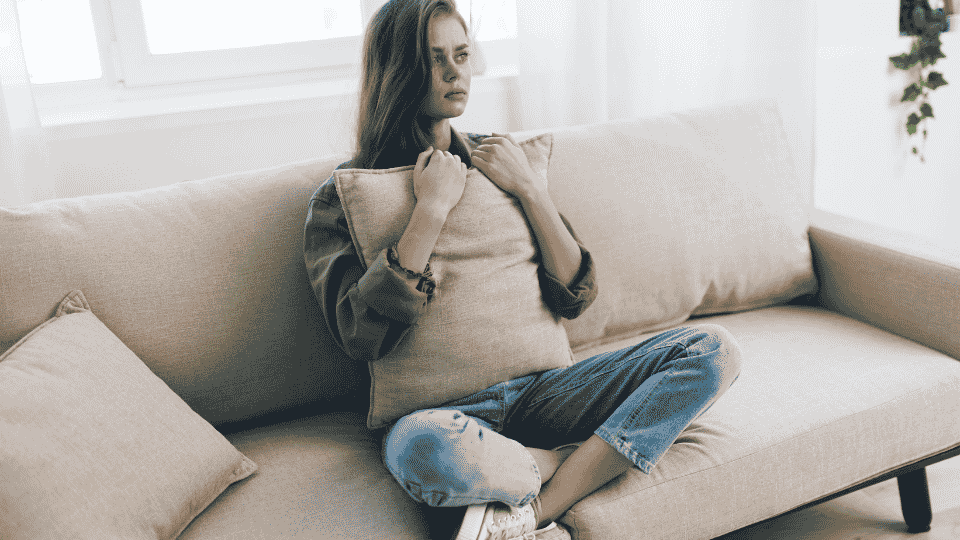 is ativan addictive hero image of someone struggling with anxiety