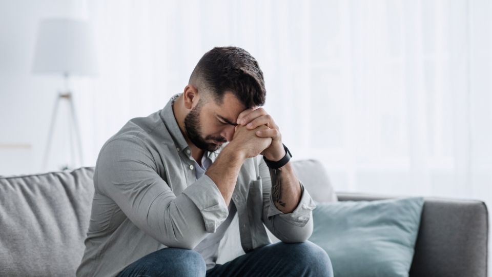 what is treatment resistant depression hero image of a man with depression.